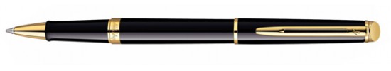 ручки waterman ручка ватерман роллер в футляре Hemisphere Mars Black GT 